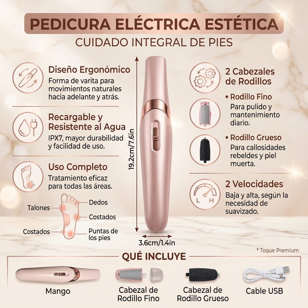 🦶✨Removedor De Callos Recargable